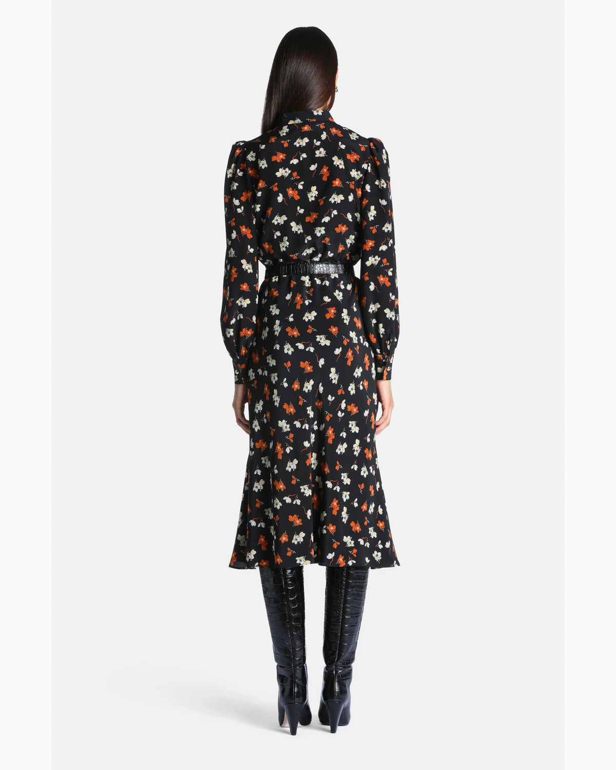 Mirella Dress in black, view 2