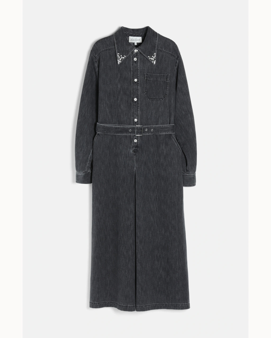 Serena Dress in Medium Gray, view 5