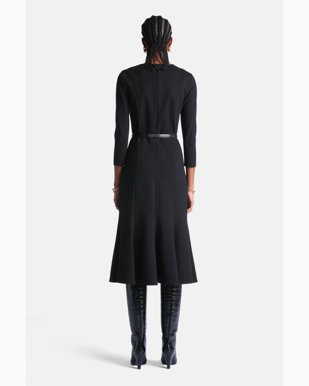 Lucia Dress in black, view 2