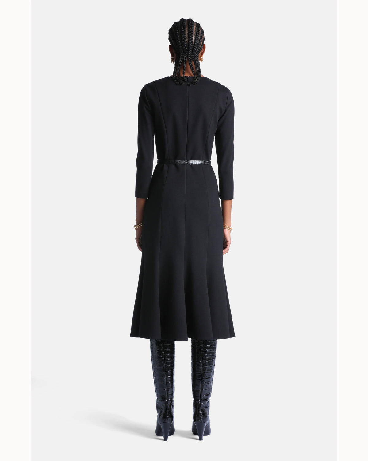 Lucia Dress in black, view 2