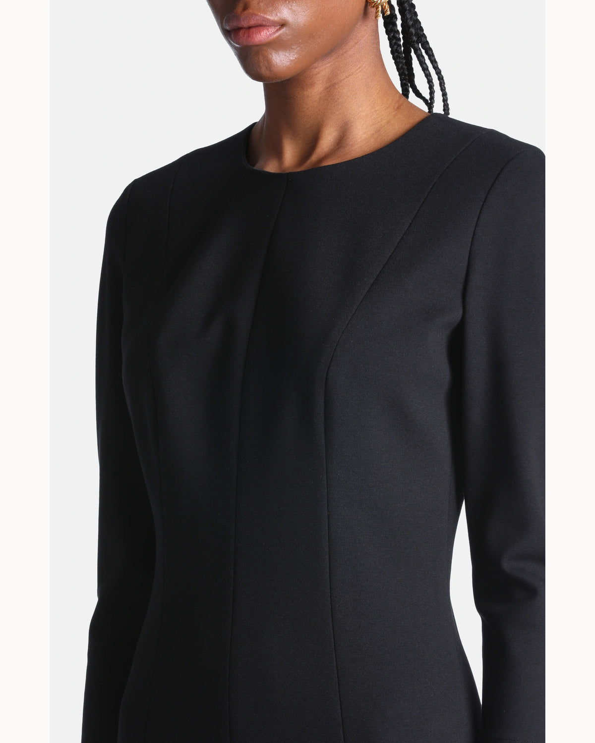 Lucia Dress in black, view 3