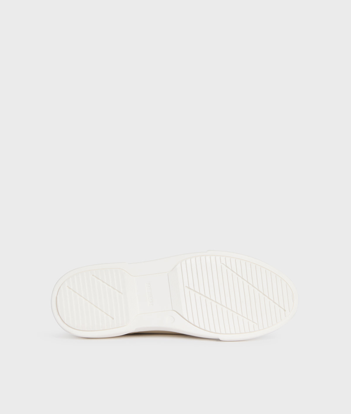 white calfskin sneakers with elastic ankle edge and elastic laces in WHITE, view 3