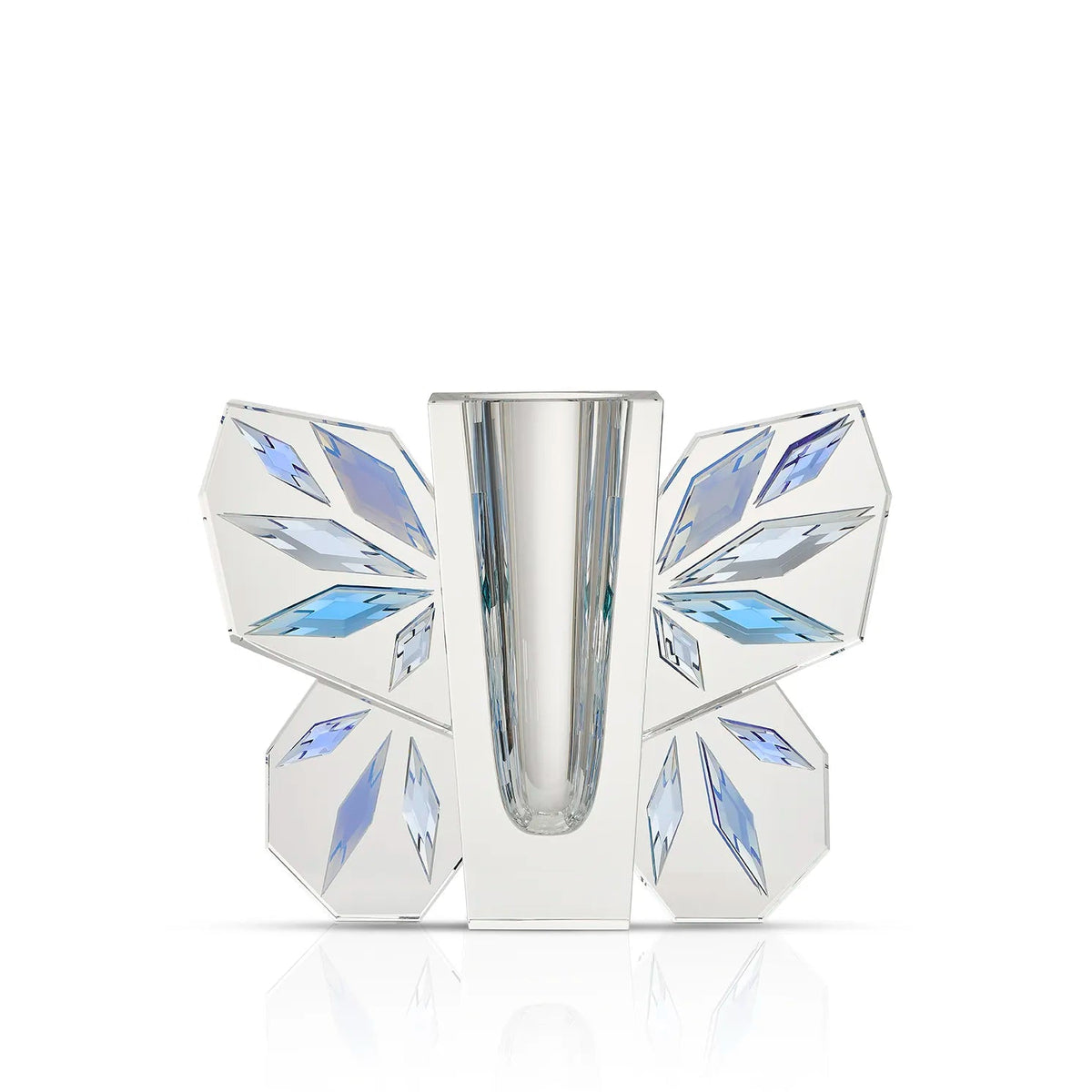 Lucie Vase in Clear/Cobalt/Sky/Blue/Petrol/Slate, primary view