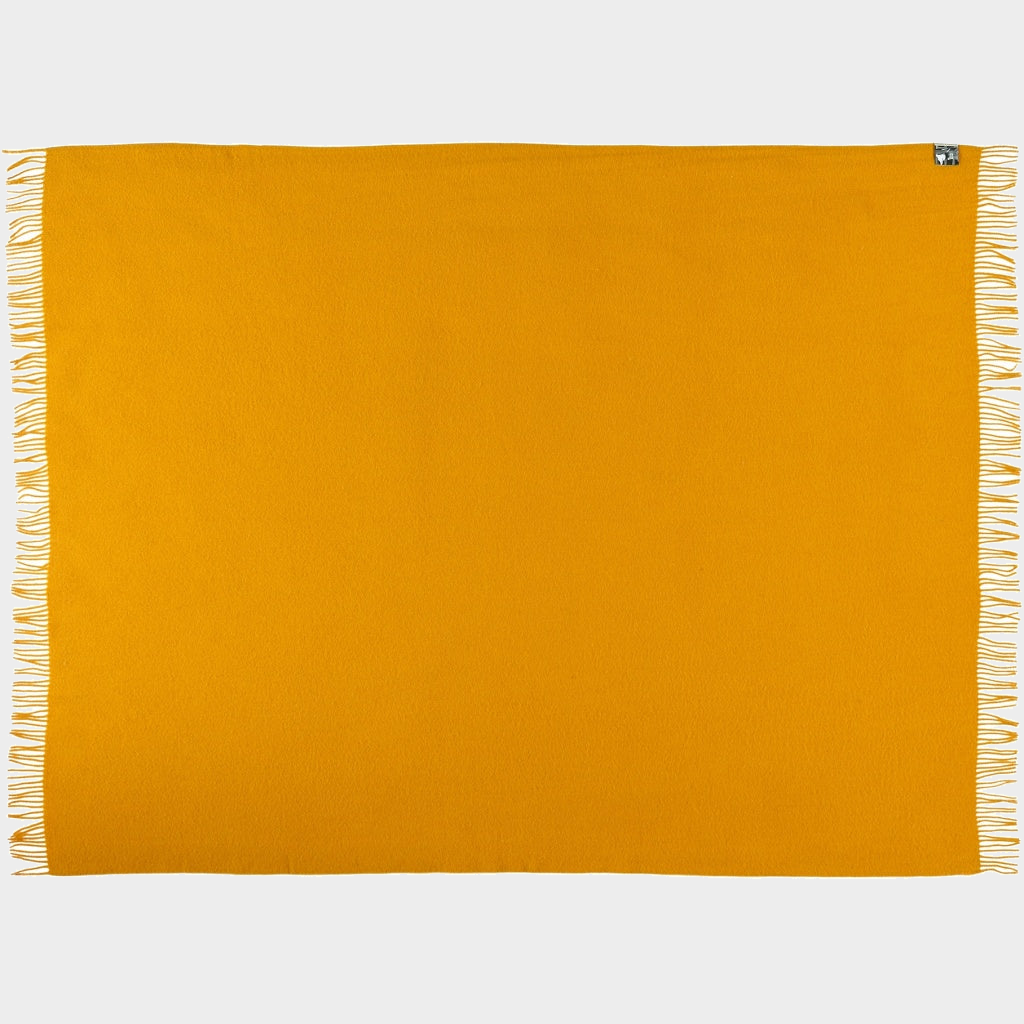 Athen Throw in Sunflower Yellow, view 2