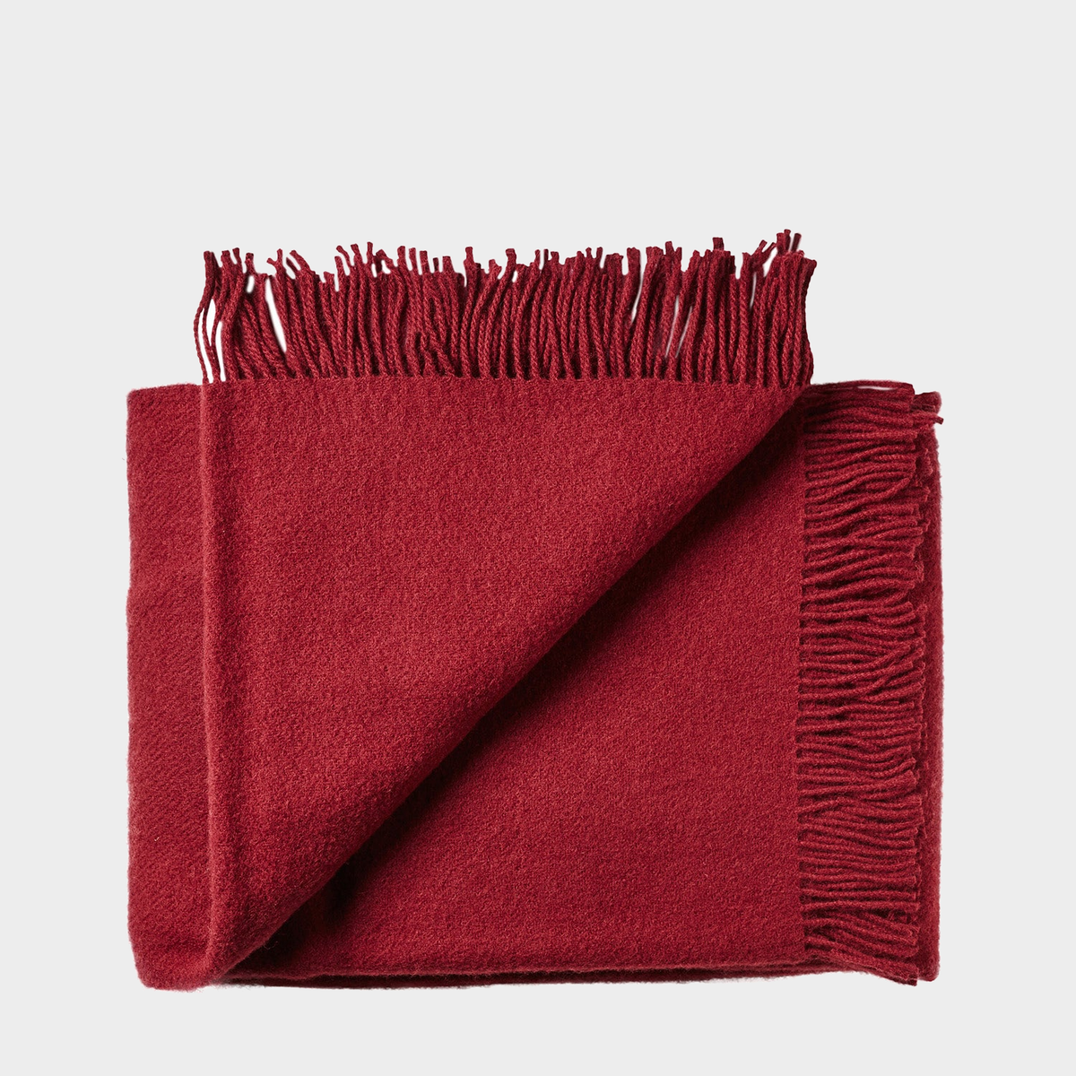 Athen Throw in Bordeaux Purple, primary view