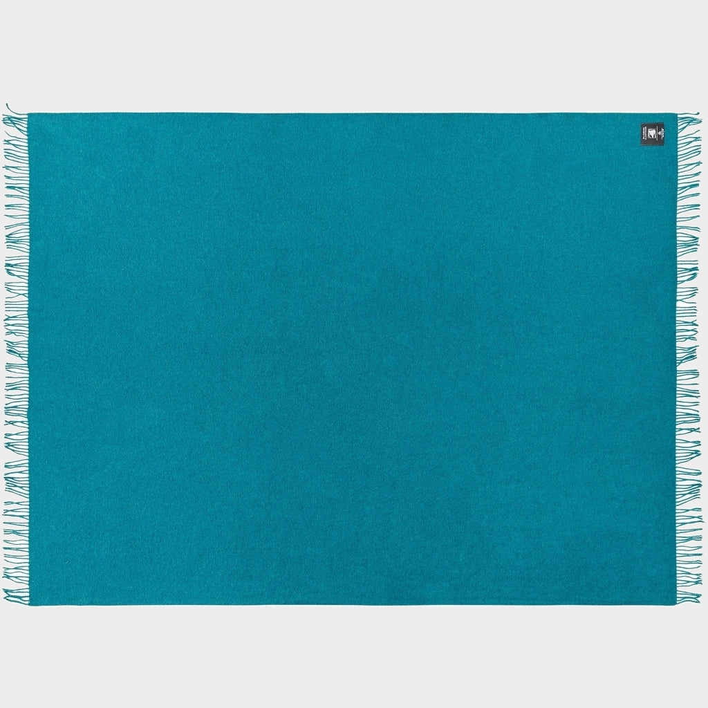 Athen Throw in Dark Blue Turquoise, view 2