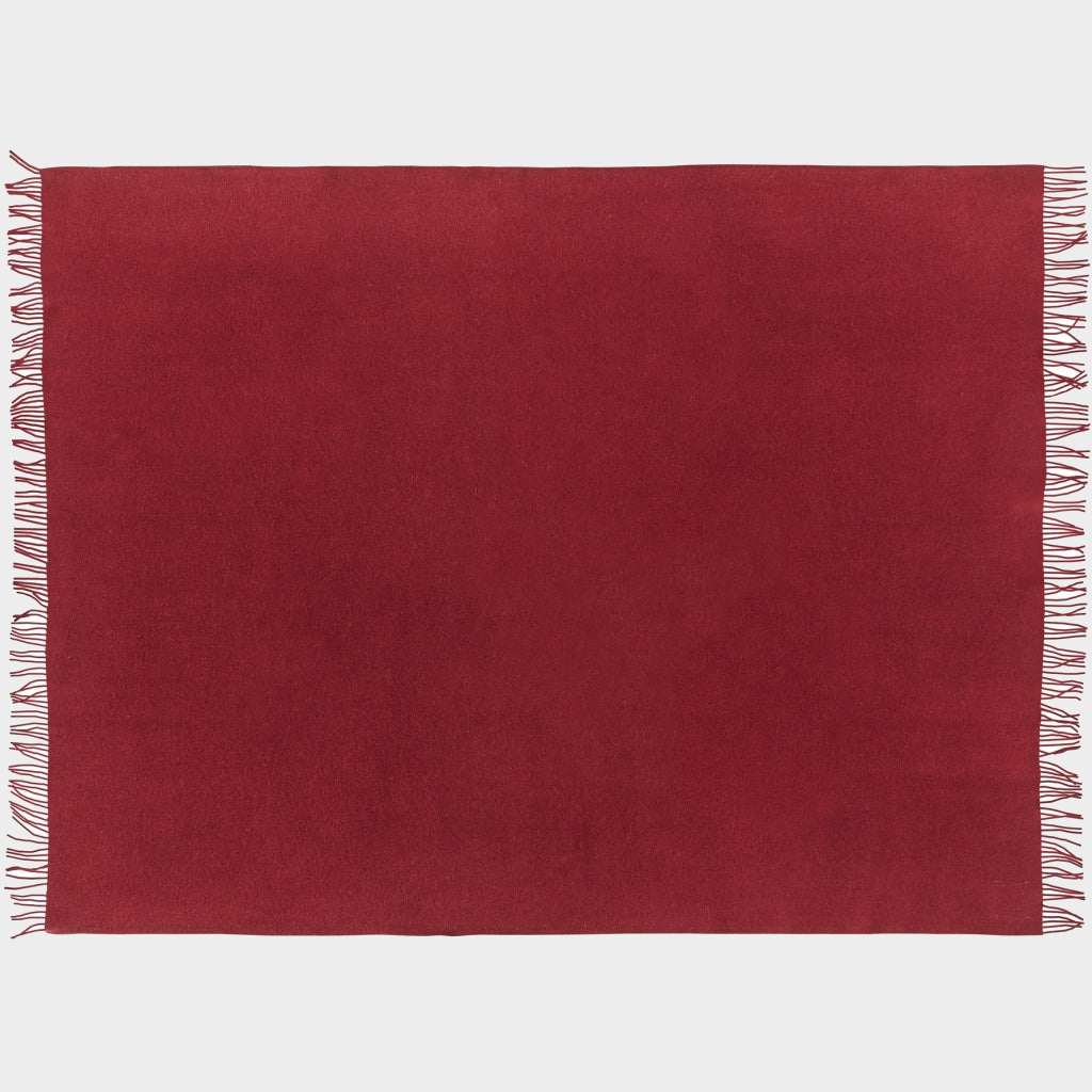 Athen Throw in Bordeaux Purple, view 2