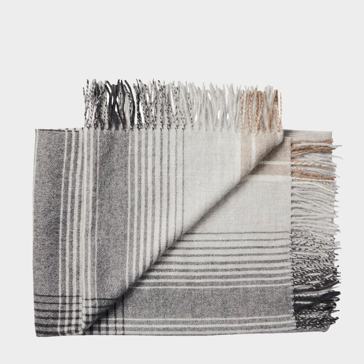 Bogota Throw in Classic Grey, view 2
