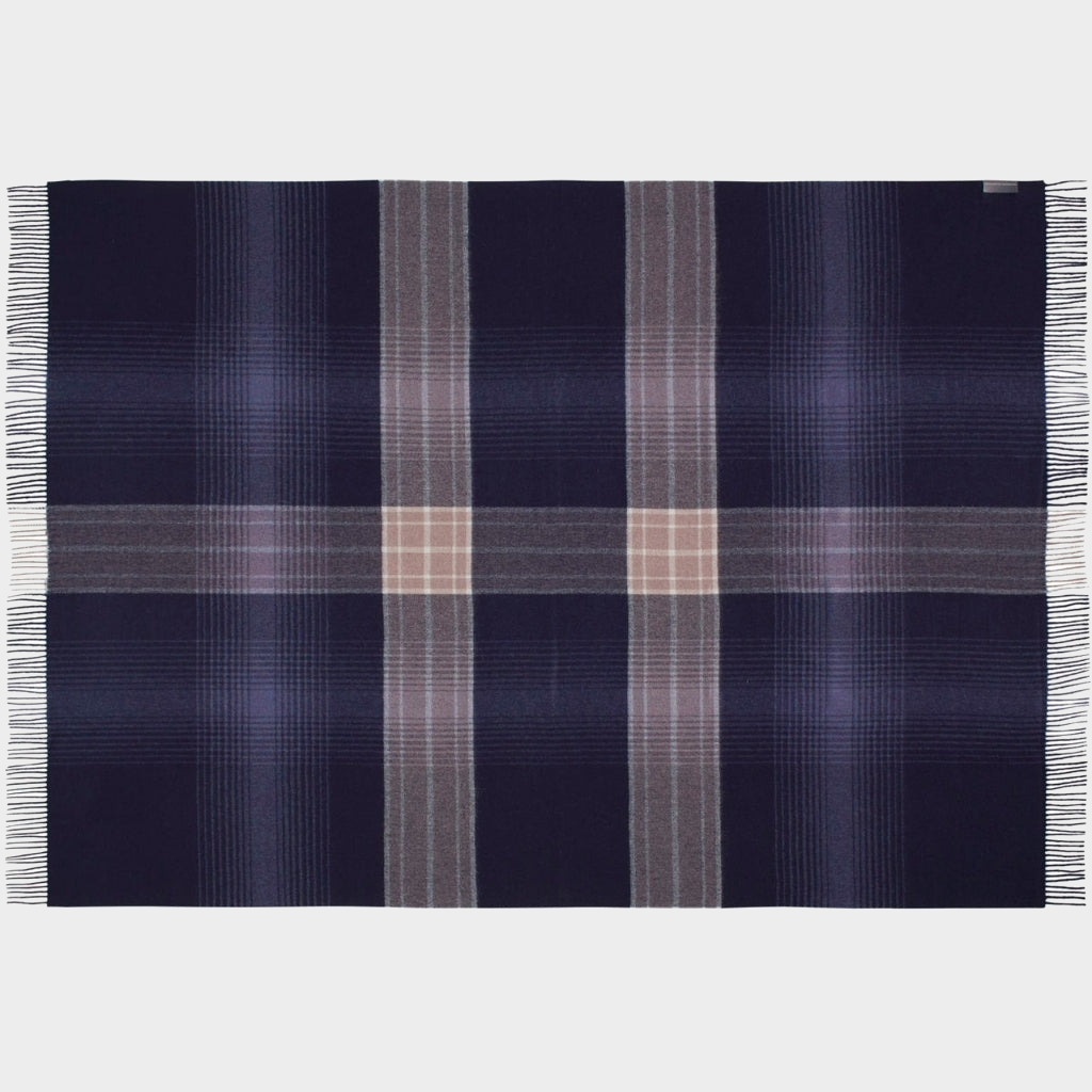 Bogota Throw in Cool Blue, view 2