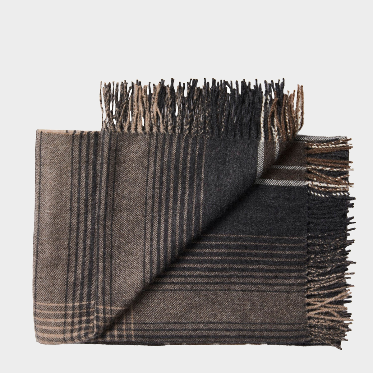 Bogota Throw in Dark Grey, view 2