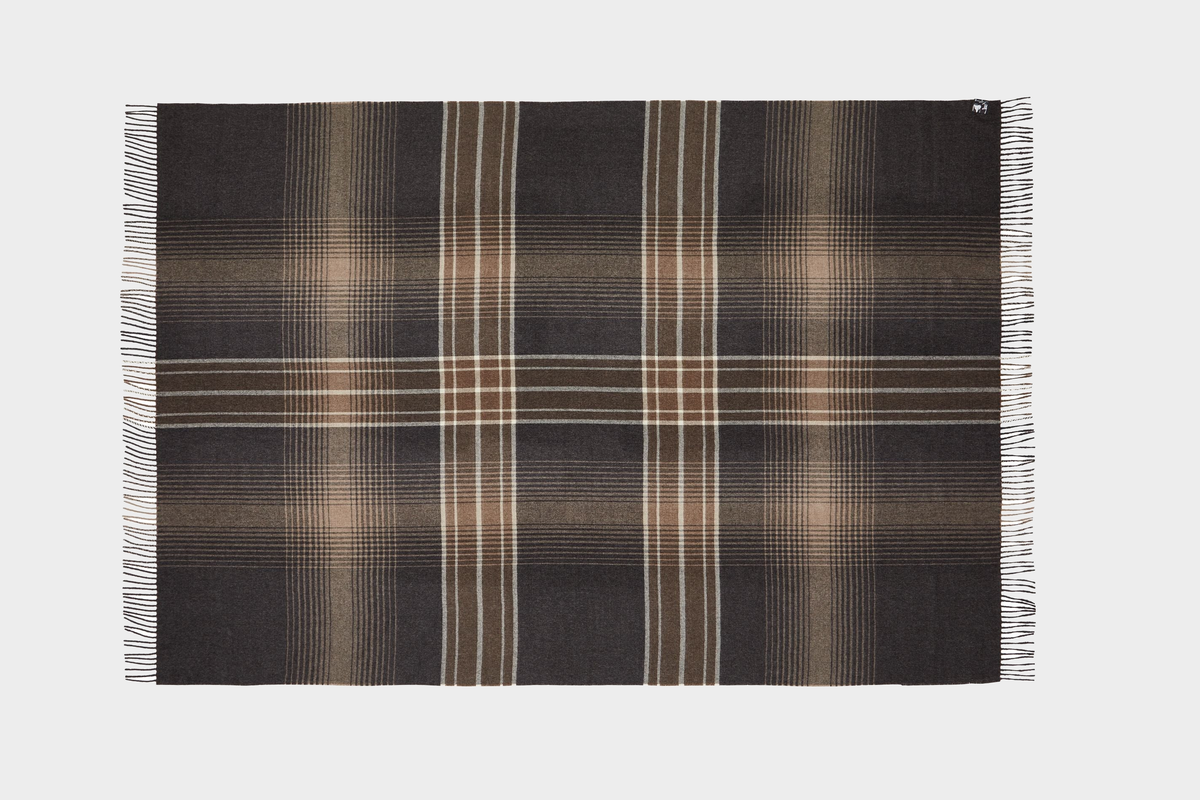 Bogota Throw in Dark Grey, view 3