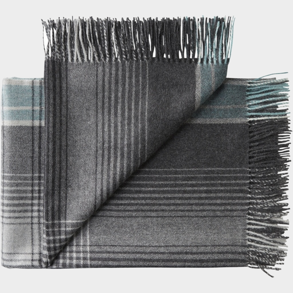 Bogota Throw in Steel Grey, primary view