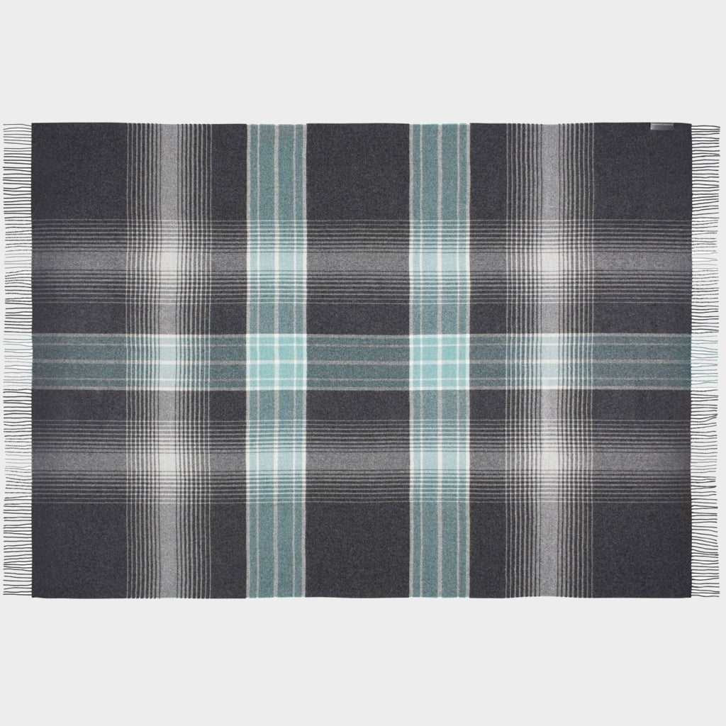 Bogota Throw in Steel Grey, view 2