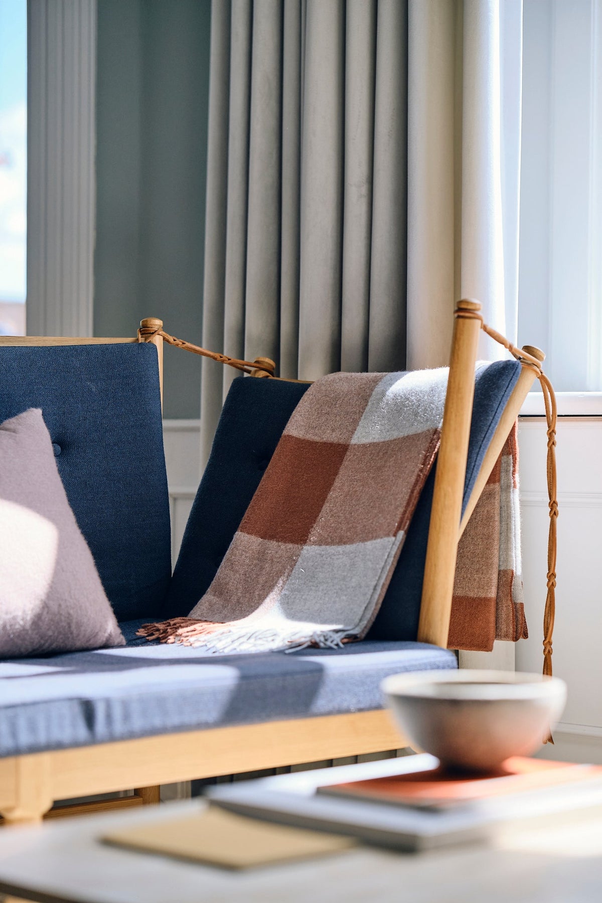 Caracas Throw in Rosewood, primary view