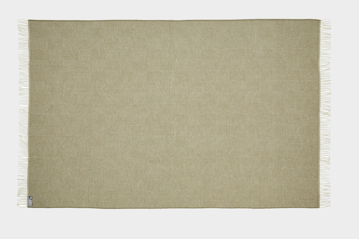 Fanø Throw in Light Green, view 3