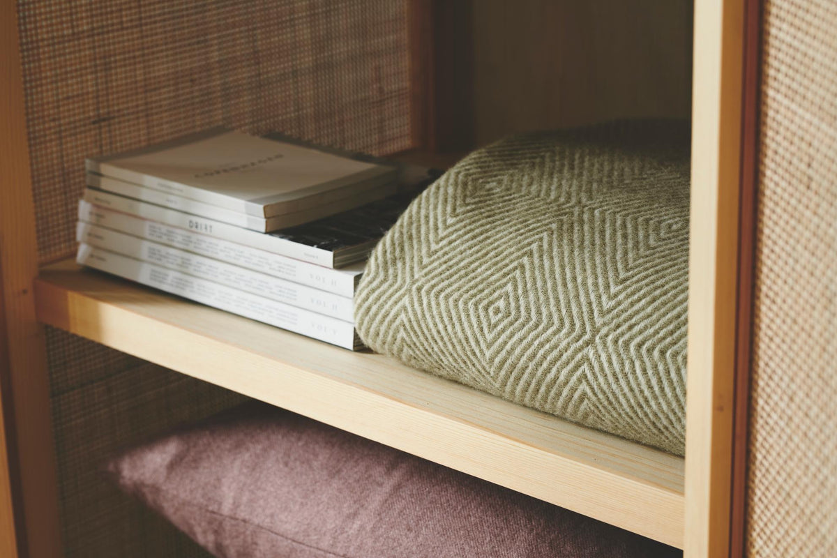 Fanø Throw in Light Green, view 4