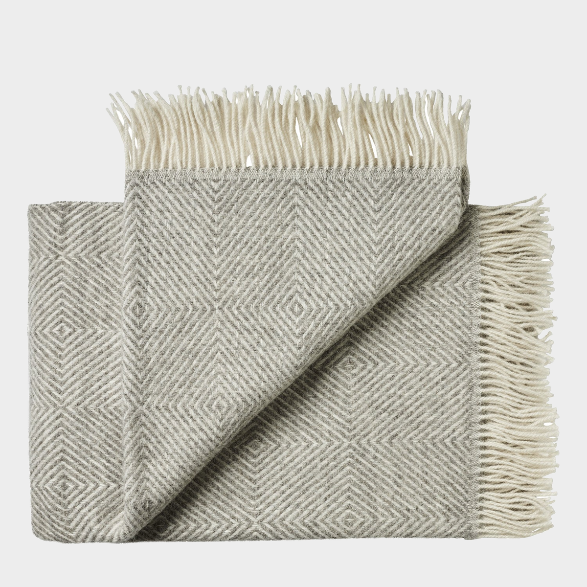 Fanø Throw in Light Nordic Grey, view 2