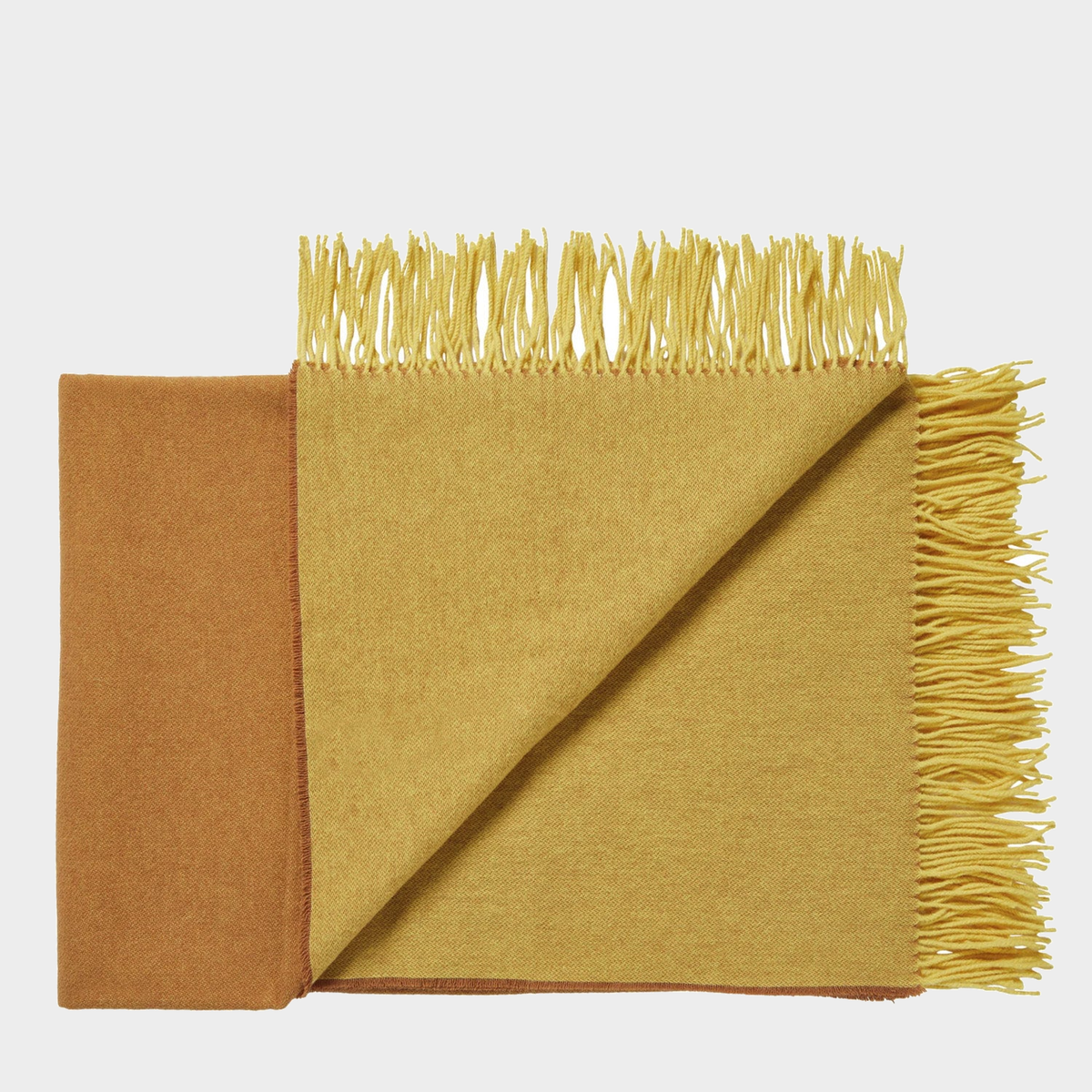 Franja Throw in Sunny Apricot, primary view