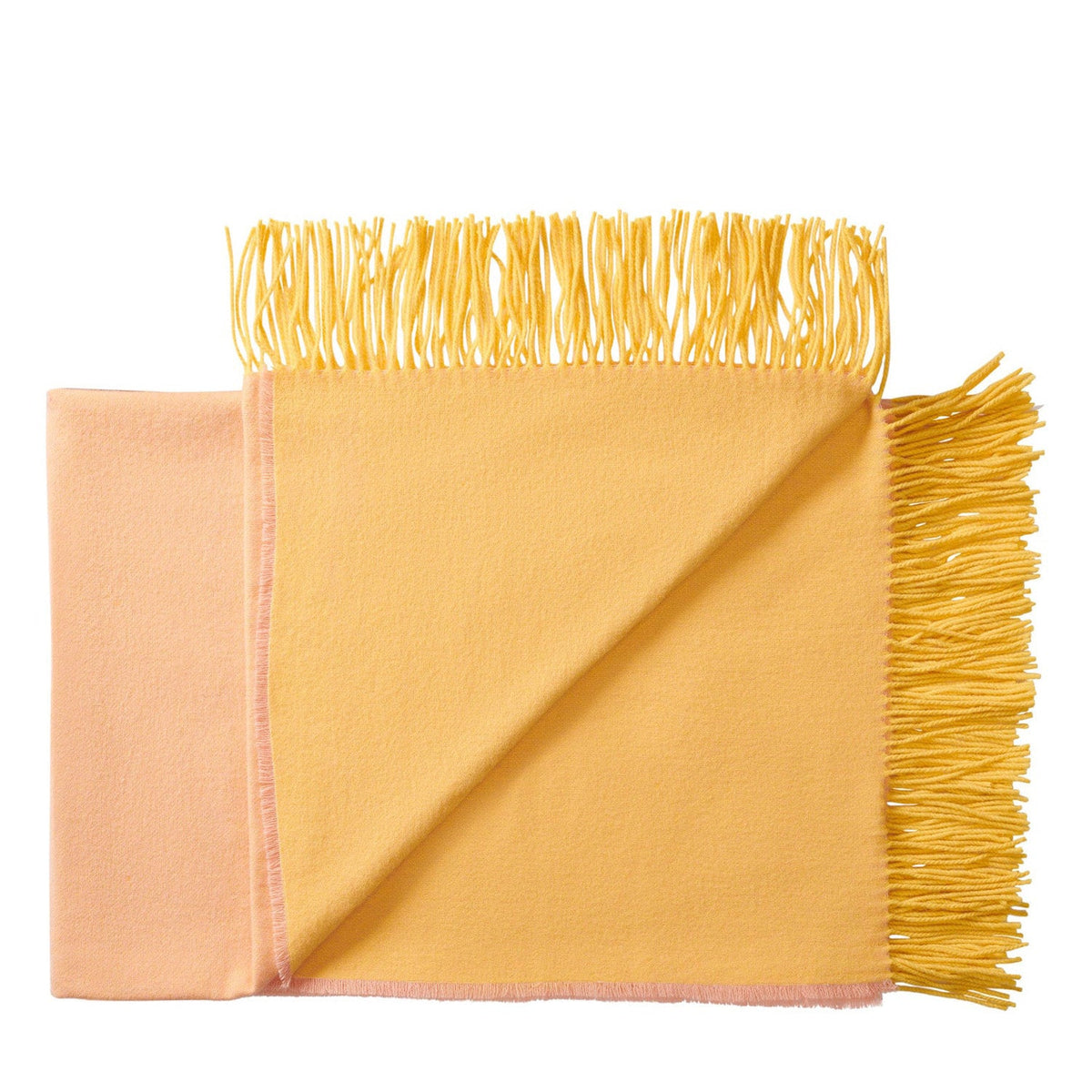 Franja Throw in Butter Peach, primary view
