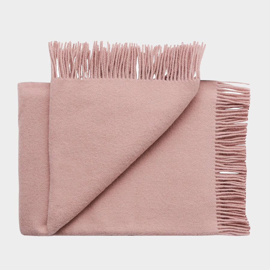 Season Throw in Blush, view 2