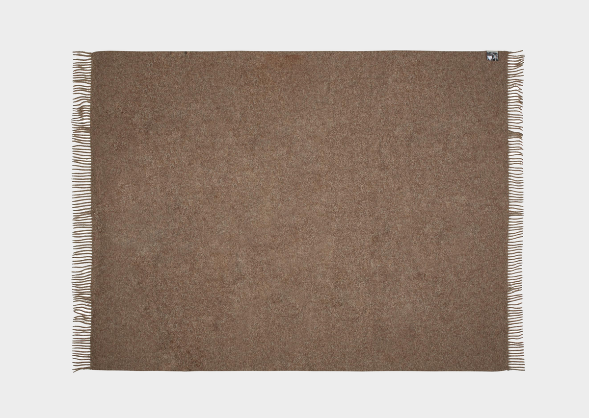 Season Throw in Oak Brown, view 2