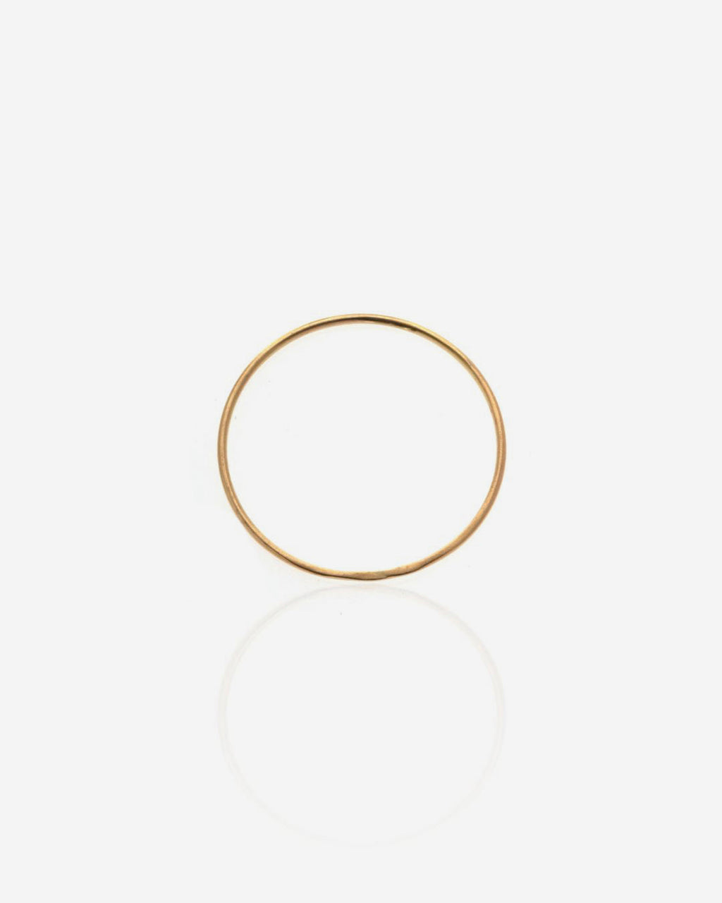 Trace Fine Gold Wire Ring in Yellow Gold, primary view