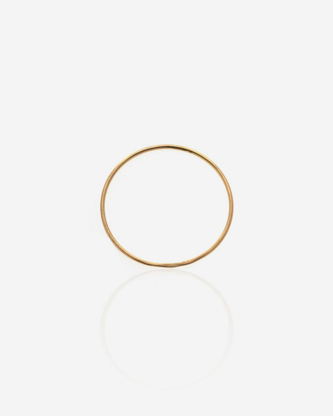 Trace Fine Gold Wire Ring in Yellow Gold, primary view