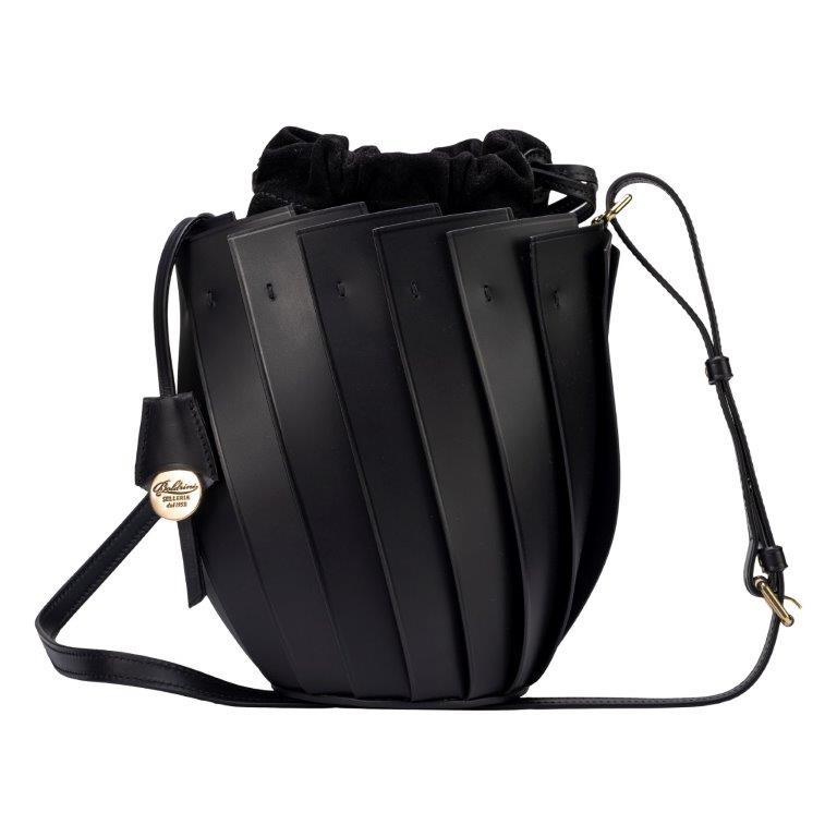 Ines Leather Bucket Bag