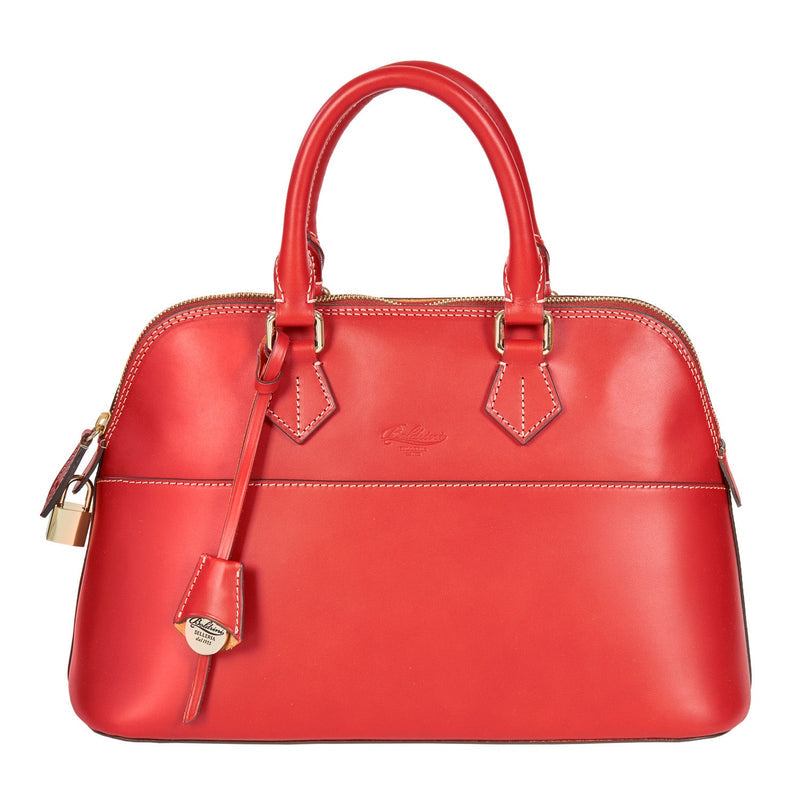 Franca Leather Satchel