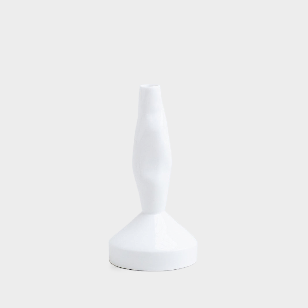 White Bud Vase
