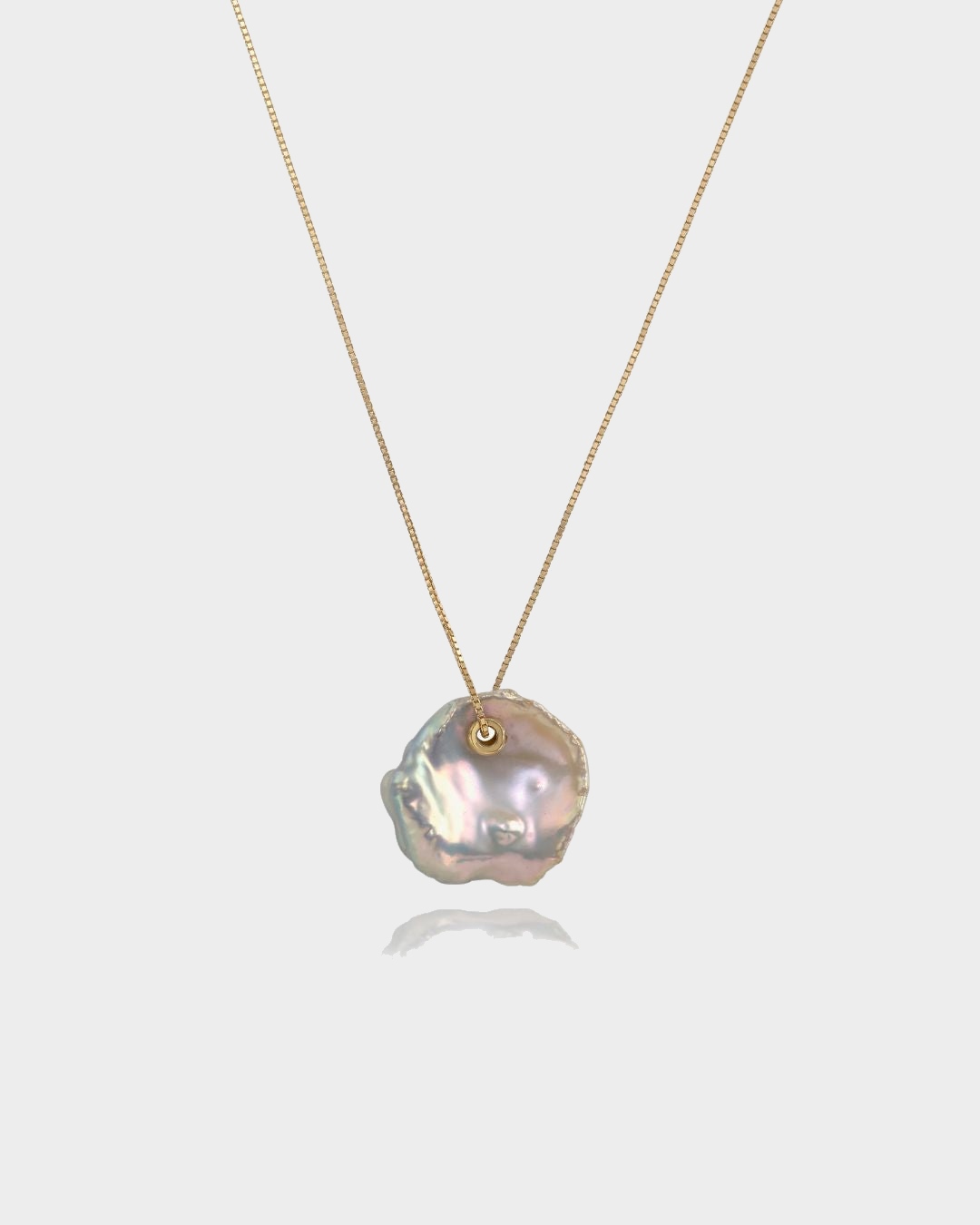 Trace Baroque Pearl Necklace — baroque pearl