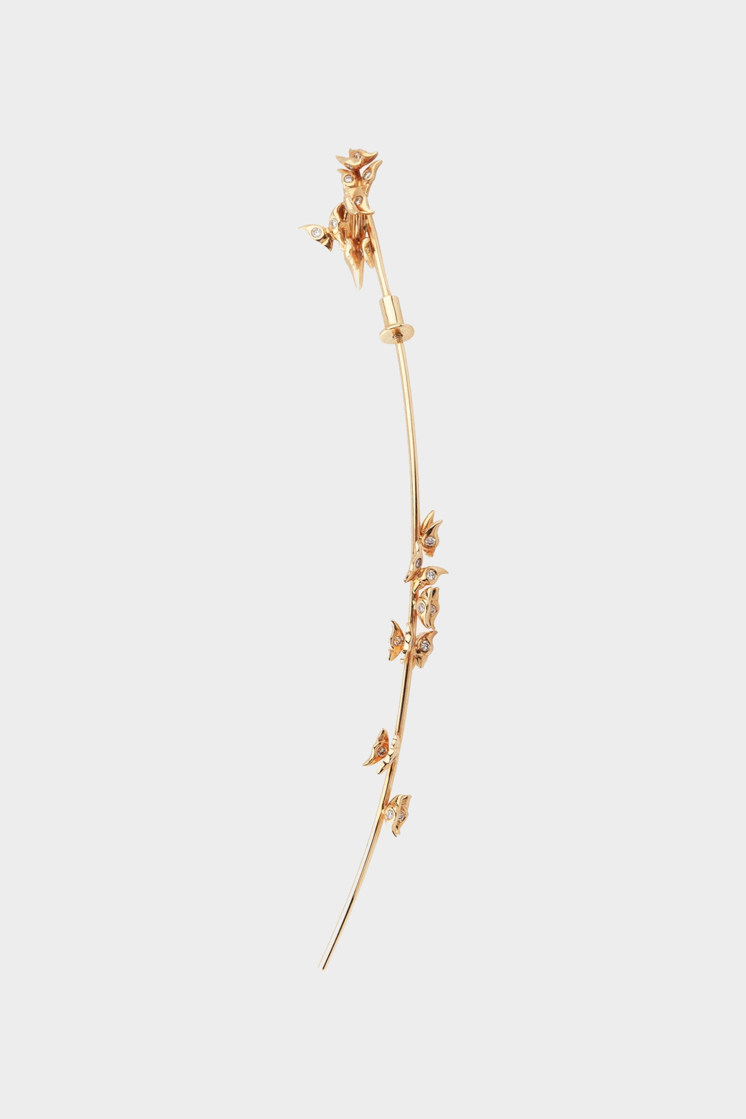 Halo 18ct Gold and Diamond Earring — Default Title