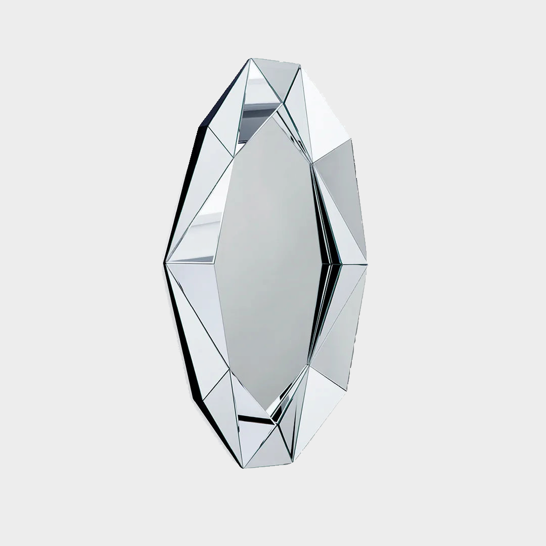 Still Art Deco XL Mirror, Silver — Default Title