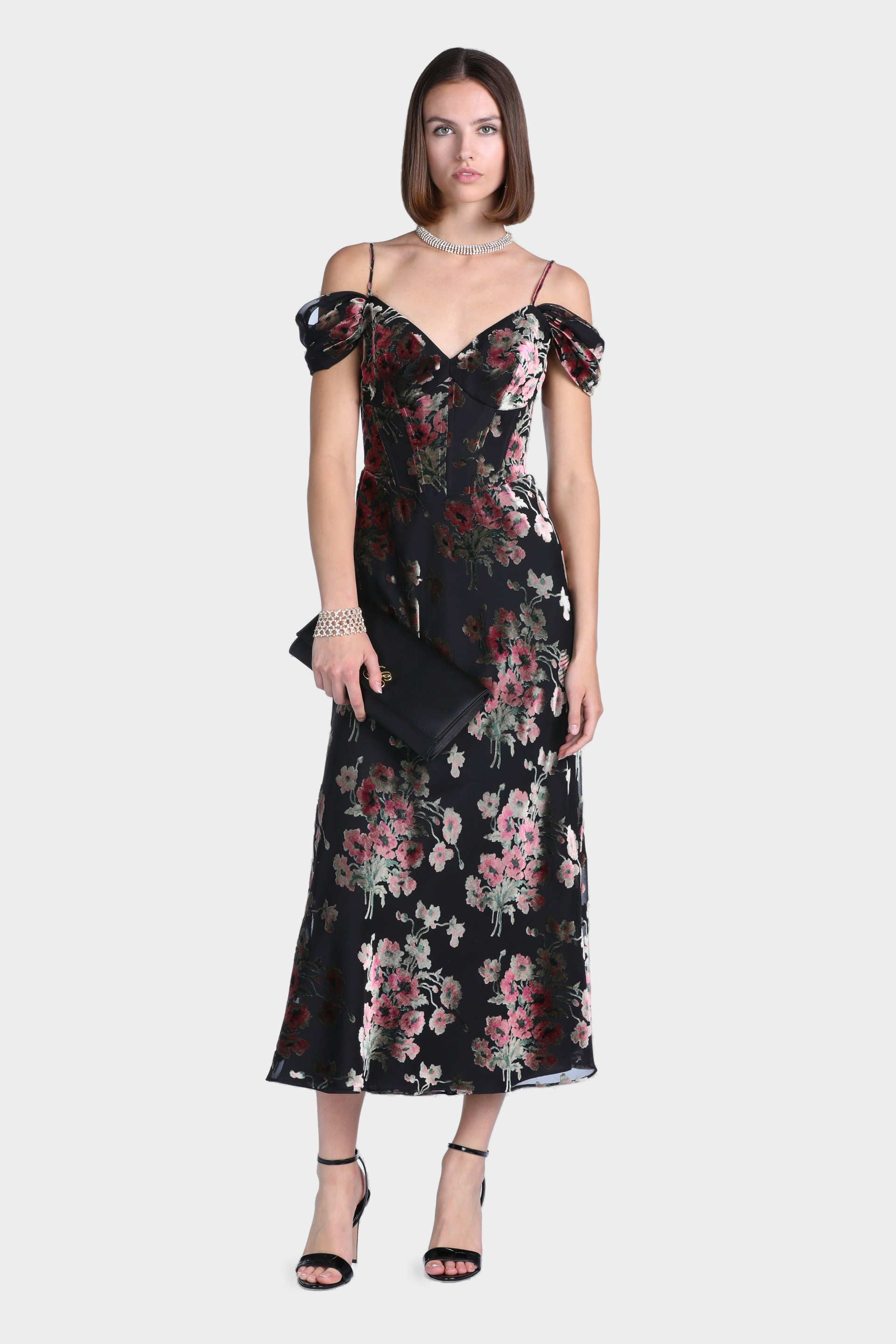 Generosita Jacquard Gown