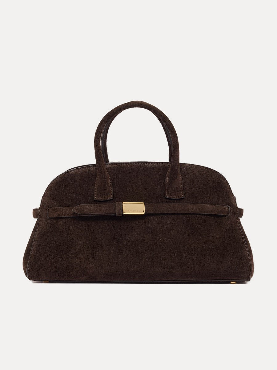 Orciani midi suede handbag